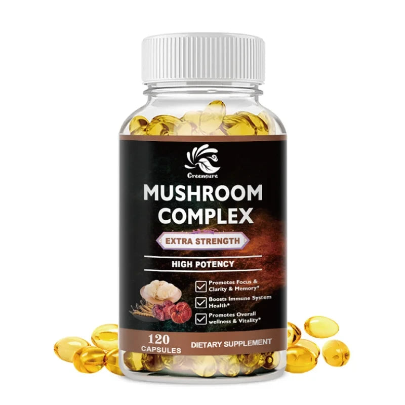Lions Mane Cordyceps Nootropic Supplement