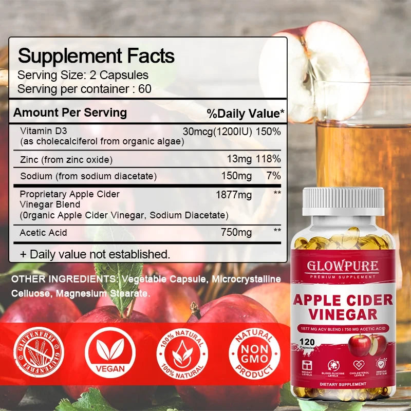 Apple Cider Vinegar Capsules for Weight Management